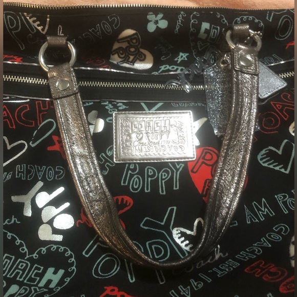 Coach Black Multicolor Women's Bag - Picture 12 of 15